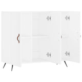 Sideboard White 90x34x80 cm Engineered Wood 828076