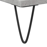 Bathroom Cabinet Concrete Grey 58x33x60 cm Engineered Wood 857216