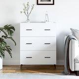 Sideboard White 69.5x34x90 cm Engineered Wood 827868