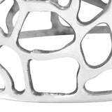 246513 Coffee Table Casted Aluminium 70x30 cm Silver