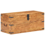 289641 Chest 90x40x40 cm Solid Acacia Wood