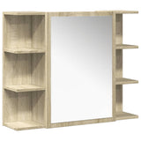 4 Piece Bathroom Furniture set Sonoma Oak Engineered Wood 3324970