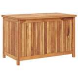 Garden Storage Box 90x50x58 cm Solid Teak Wood 315380