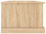 Storage Box Sonoma Oak 70x40x38 cm Engineered Wood 816507