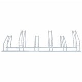 Bicycle Stand for 6 Bikes Floor Freestanding Galvanised Steel 4005577