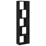 Bookcase Black Oak 45 x 23.5 x 162.5 cm 868058
