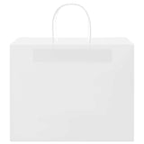 Paper Bags 250 pcs with Handles White 32x22x24 cm 4101623