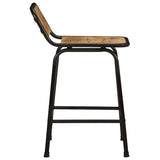 Bar Stools 2 pcs 46x35.5x70 cm Solid Wood Rough Mango 4013534
