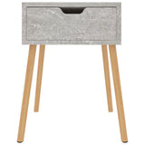 Bedside Cabinets 2 pcs Concrete Grey 40x40x56 cm Engineered Wood 326804
