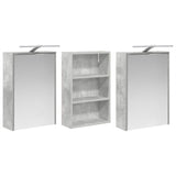 Bathroom Cabinet Set 3 pcs 126 x 16 x 62.5 cm Engineered wood 3403835