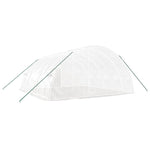 Greenhouse with Steel Frame White 36 m² 6x6x2.85 m 3188117