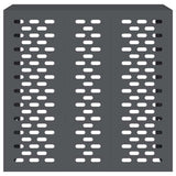 Air Conditioner Cover Anthracite 110 x 50 x 105 cm Steel 865913
