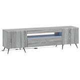 LED TV Cabinet Grey Sonoma Engineered Wood 897571