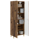Cabinet Set 2 pcs Old Wood 66 x 34.5 x 90 cm Engineered Wood 3416545