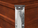 Raised Garden Bed Rusty 480 x 40 x 24 cm corton 8006369