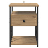 Bedside Cabinet Artisan Oak 40 x 42 x 55 cm Engineered Wood 881883