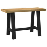 Desk NOAIN A-Shaped Legs 120x50x75 cm Solid Wood Pine 4100039