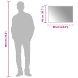 LED Bathroom Mirror 60x40 cm 151763