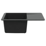 Sink Black 560 x 460 mm 80% Quartz and 20% Resin 42028412