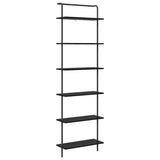 Bookshelf Black Oak 60 x 24 x 203 cm Engineered wood 879971