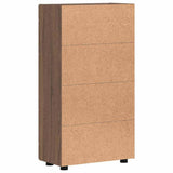 Sideboard FLORIN Brown Oak 55.5 x 29 x 100 cm Engineered Wood 880258