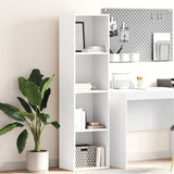 Bookcase White 40x30x152 cm Engineered Wood 857876