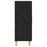 Sideboard Black Oak 69.5 x 34 x 90 cm Engineered Wood 8009843