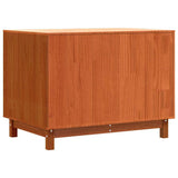 Dog House Wax Brown 100 x 70 x 70 cm Solid Pine Wood 869964