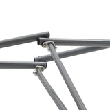Hammock Blue Powder-coated steel Large Foldable Hammock 44363