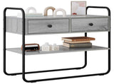 Console Table Grey Sonoma 100 x 40 x 75 cm Engineered Wood 8007554