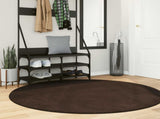 Medium Pile Soft and Washable Rug HUARTE Brown 160 CM 42022479