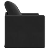 Folding Sofa Bed Black 122 x 70 x 60 cm Velvet 42030481