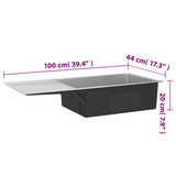 Handmade Kitchen Sink Stainless Steel 51526