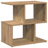 Bedside Cabinets 2 pcs Artisan Oak 50x30x51.5 cm Engineered Wood 856537