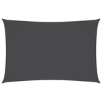 Sunshade Sail Oxford Fabric Rectangular 5x7 m Anthracite 135110