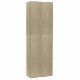 Office Cabinet Sonoma oak Engineered wood 190 cm height 800300