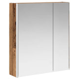 Bathroom Mirror Cabinet Old Wood 63.5 x 15.5 x 70 cm 889245