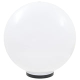 LED Bowl Lamps 2 pcs Spherical 50 cm PMMA 277145