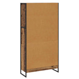 Book Cabinet 2 pcs Old Wood 80 x 30 x 155 cm Engineered Wood 3403008
