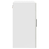 Kitchen Wall Cabinet with Glass Door Porto Concrete Grey 854151