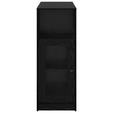 Bar Table Black Oak 101 x 40 x 103.5 cm Engineered Wood 8003919