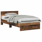 Bed Frame Old Wood 203 x 104 x 70 cm Engineered Wood 3376050