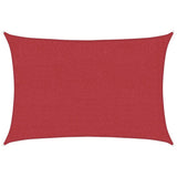 311622 Sunshade Sail 160 g/m Red 3x4 m HDPE