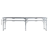 Folding Beer Pong Table with Cups and Balls 240 cm 3056793