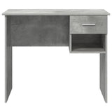 Desk with Drawer Concrete Grey 90 x 49 x 75 cm Engineered Wood 869269