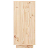 813804 Sideboard 111x34x75 cm Solid Wood Pine