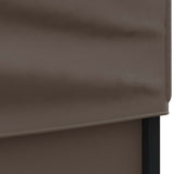 Folding Party Tent with Sidewalls Taupe 3x3 m 93526