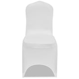 Chair Cover Stretch White 24 pcs 3051636