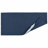 Cushion with Pillow HEERLEN 2 pcs Blue Fabric 927690