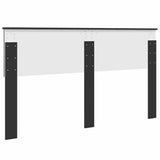 Headboard Black Oak Engineered wood 888397